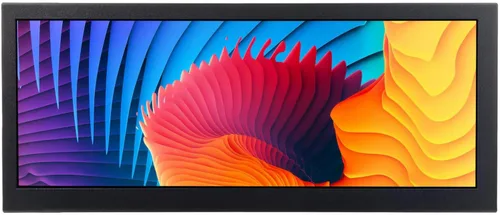 Vista 7 de VSDISPLAY Monitor LCD Android11 de 12,3 pulgadas 1920x720 IPS barra estirada LCD compatible con USB Autocopia reproducción automática salida