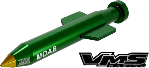 Vista 6 de VMS Racing Green Gold Moab Antinna en aluminio mecanizado CNC de calibre pesado compatible con JEEP COMPASS