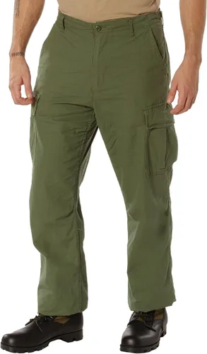 Vista 8 de Pantalón antifatiga clásico R/S Vietnam Rothco Verde oliva (Olive Drab)
