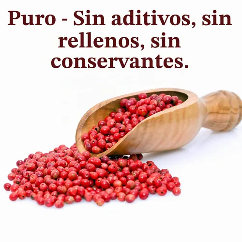 Vista 2 de The Spice Way Granos de pimienta rosa - 4 oz