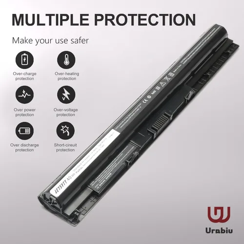 Vista 3 de Batería para portátil M5Y1K de 40 WH compatible con Dell Inspiron 14 15 17 5000 3000 Series5559 5558 i3558 3567 5755 5756 5458 5759 5759 GXVJ3 4