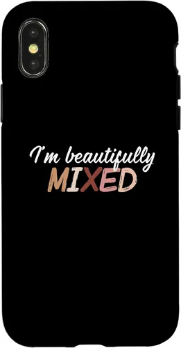 Vista 5 de Biracial Pride Beautifully Mixed Multiracial Case for iPhone 17