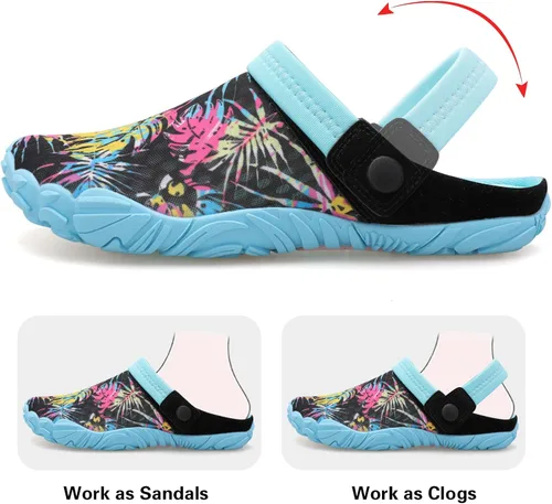 Vista 3 de Besroad Sandalias de senderismo al aire libre, zapatos deportivos de agua, zapatillas de moda, pantuflas clásicas para mujeres y hombres