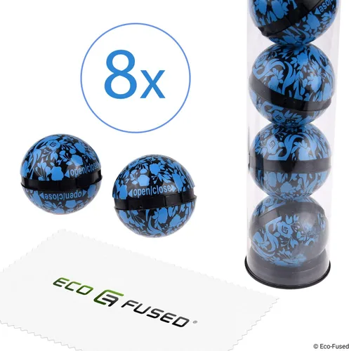 Vista 3 de Eco-Fused Bolas desodorizantes para tenis, taquillas, bolsas de gimnasio, paquete de 8 unidades, neutraliza el olor del sudor, también ideal