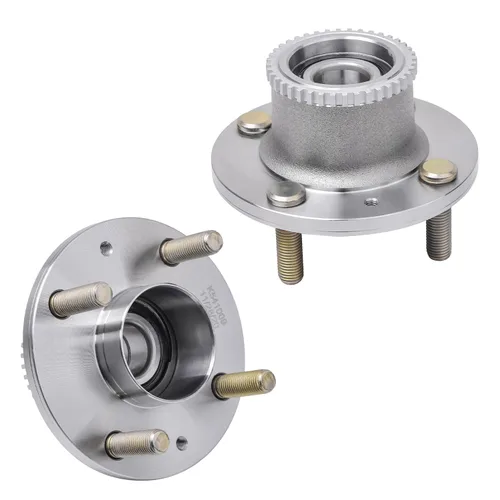 Vista 68 de Detroit Axle - 2.2L Bujes de rodamiento de rueda delanteros de 2 piezas para Honda Accord 90-97, 97 Acura CL, 2 rodamientos de ruedas y conjunto