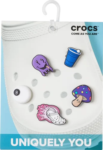 Vista 2 de Crocs Jibbitz 5-Pack Weekend Shoe Charms Jibbitz