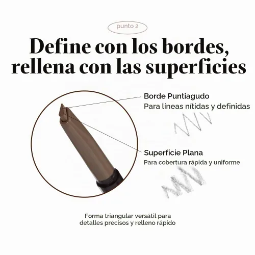 Vista 6 de ETUDE Drawing Eye Brow Pro (marrón oscuro) Lápiz de cejas para mujer, microblading, de larga duración, aspecto natural diario con textura suave