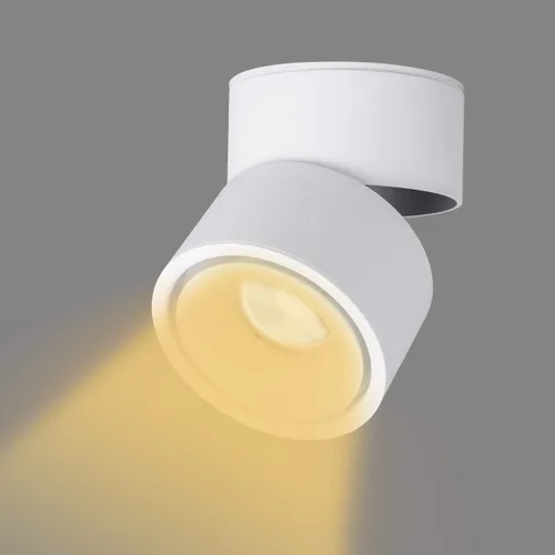 Vista 5 de Foco LED de Techo - Luz de Pared Downlight de Techo Ajustable 360° Iluminación LED COB Lámpara de Pared o Luz Puntual Blanco Frío 6000K / Blanco