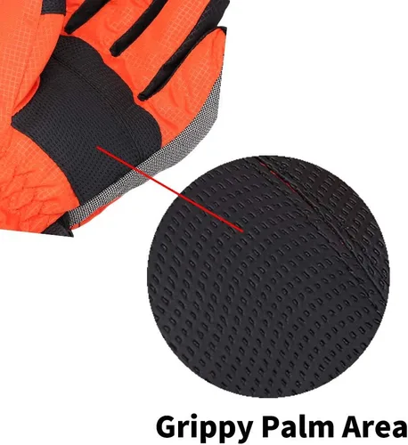 Vista 3 de XTACER Kids Ski Snow Gloves Snowboard Winter Warm Cold Weather Gloves for Boys Girls Children