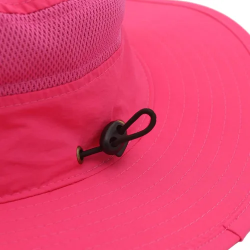 Vista 7 de Home Prefer - Sombrero para hombre con protección solar UPF 50+ de ala ancha y sombrero para pesca resistente al viento