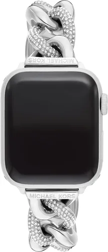 Vista 2 de Michael Kors - Correa de reloj intercambiable para Apple Watch, compatible con Apple Watch de 38 mm, 40 mm o 41 mm, compatible con Apple Watch