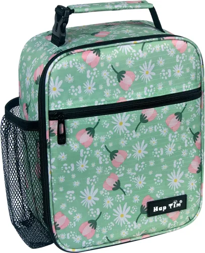 Vista 9 de Hap Tim Lonchera térmica para mujer, lonchera reutilizable para mujeres y hombres, lonchera para adultos para el trabajo, lonchera portátil, verde