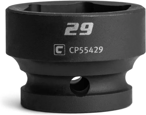 Vista 9 de Capri Tools Zócalo de impacto rechoncho de 0.394 in, accionamiento de 1/2", 6 puntos, métrico, CP55410