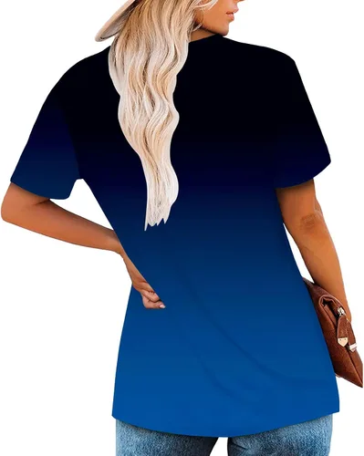 Vista 5 de Womens Shirts Dressy Casual 2023 Cute Tops Elegant Outfits Bohemian Blouses Tshirts Womens Tops Trendy