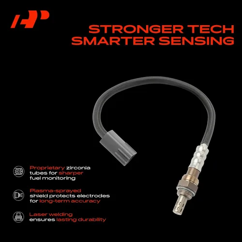 Vista 3 de A-Premium Sensor de oxígeno O2 compatible con Mazda 5 2008 2009 2010, L4 2.3L, corriente abajo, repuesto # 1900-543170, 1900543170
