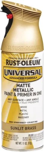 Vista 45 de Rust-Oleum Pintura en aerosol metálica universal para todas las superficies, cobre envejecido Cobre (Aged Copper)
