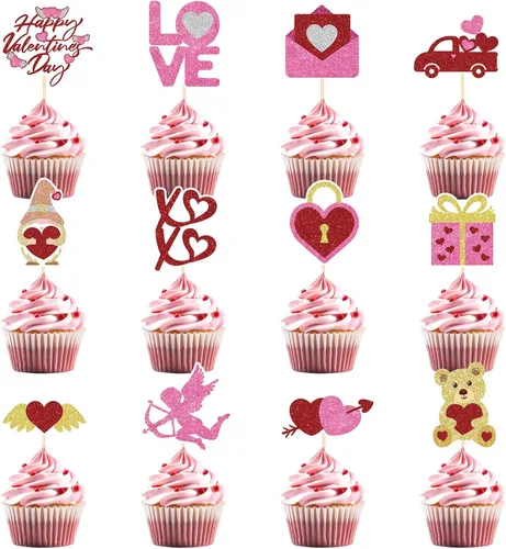 Vista 18 de 48 piezas de decoración de cupcakes de dinosaurio rugido dinosaurio decoración de pastel de cumpleaños para temática de dinosaurio, suministros