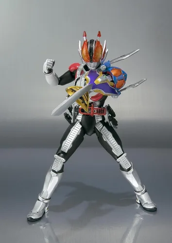 Vista 6 de TAMASHII NATIONS Bandai Den-O Climax Form Kamen Rider Den-O S.H.Figuarts Figura de acción