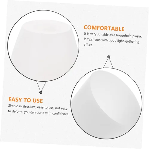 Vista 7 de 2 unids pantalla de plástico bombillas blancas apliques de pared rústica lámpara vintage cubierta de lámpara de plástico herradura linterna lámpara