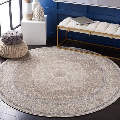 Vista 12 de SAFAVIEH Sofia Collection - Alfombra de pasillo de 2 pies 2 pulgadas x 8 pies, color azul y beige, diseño bohemio tribal envejecido, no desprende
