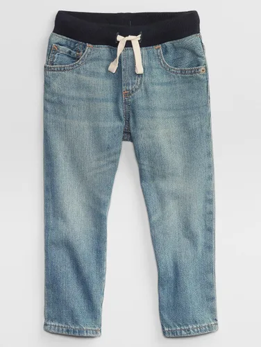 Vista 2 de GAP Jeans ajustados de cintura acanalada para niños