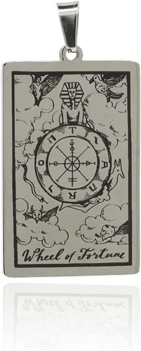 Vista 20 de Encantos para hacer joyas con tarjetas de tarot, exquisito collar de sol, dije de luna, suministros para hacer joyas de bricolaje 22 piezas/oro