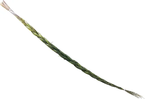 Vista 2 de Alternative Imagination Sweetgrass Braid - Incienso natural - 18 a 23 pulgadas de largo