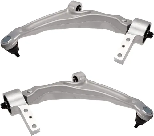 Vista 2 de AUQDD Conjunto de 2 piezas de brazo de control inferior delantero y rótula compatible con piloto Ho-nda 2009-2015 (para código de cuerpo YF3/YF4)