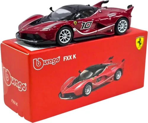 Vista 14 de Bburago Coche modelo de metal fundido a troquel a escala 1:64 de la serie Ferrari (430 Scuderia)