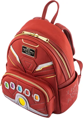 Vista 3 de Loungefly x Marvel Infinity Saga - Mochila para cosplay con luz