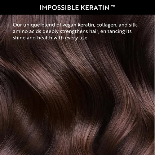 Vista 6 de LatinUs Beauty, FREEDOM Impossible Keratin, Colección para cabello: Shampoo + Acondicionador + Crema para Peinar con Moringa