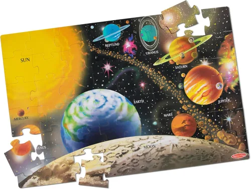 Vista 12 de Melissa & Doug, rompecabezas Building Site (48 piezas, 2 x 3 pies de largo).