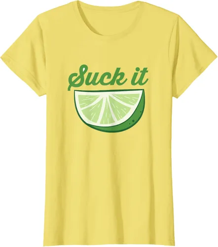 Vista 39 de Funny Lime Suck It Cinco De Mayo Citrus Sour Lime Camiseta, Blanco, S