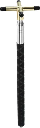 Vista 8 de M METERXITY Retractable Billiards Cue Stick Bridge with Removable Brass Bridge Head - EVA Handle Billiards Table Accessory, Apply to Party/Club/Home