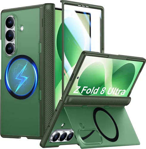 Vista 18 de SPIDERCASE Funda para Samsung Galaxy S22 5G, [protección contra caídas de grado militar de 10 pies] Antideslizante [Paquete de 2] Protector de Azul