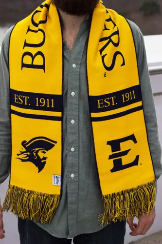 Vista 8 de Tradition Scarves ETSU - Bufanda tejida clásica de los East Tennessee State Buccaneers
