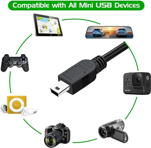 Vista 2 de Cable de carga de alimentación de transferencia de sincronización de datos USB para VTech InnoTab 1 2 2S 3 3S Learning Tablet