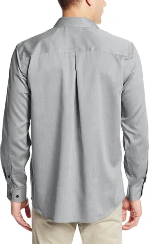 Vista 2 de Cutter & Buck Epic Easy Care Mini camisa de espiga para hombre