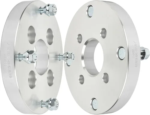 Vista 9 de SCITOO 2 adaptadores espaciadores de rueda de 4 LUG de 1 pulgada de 4 x 4 a 4 x 156 con pernos de 10 x 1.25 64CB compatibles con Scrambler 500