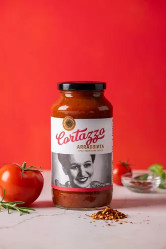 Vista 5 de Cortazzo Foods Salsa Arrabiata Pasta, 25 OZ