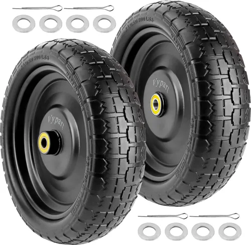 Vista 10 de Ruedas de 13 pulgadas para carritos Gorilla - Neumáticos de repuesto resistentes para carritos Gori-lla, neumático sin cámara de 13" para carritos
