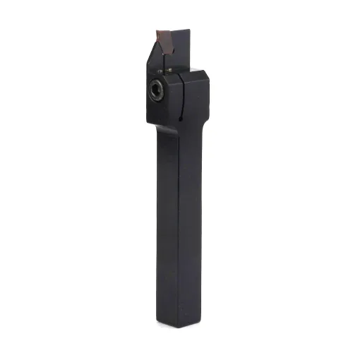 Vista 9 de Soporte de separación de ranurado de torno indexable de 1/2 "x 1/2" QA08R-20 con 1 pieza de inserción de carburo GTN-2 Herramienta de corte de torno