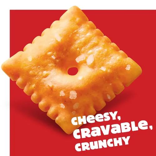 Vista 5 de Cheez-It Galletas de queso, galletas horneadas, aperitivos para el almuerzo, originales (40 paquetes)