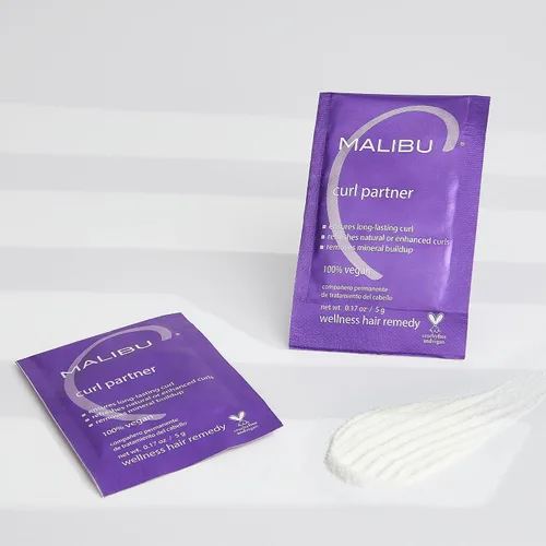 Vista 7 de Malibu C Curl Partner Wellness Remedy (1 paquete) – Elimina la acumulación mineral para un cabello más saludable y rizado más rebotante – Contiene