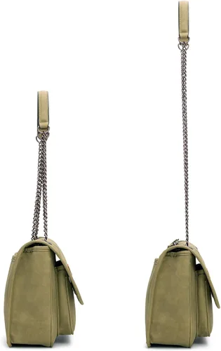 Vista 6 de Wrangler - Bolso de hombro para mujer, estilo retro, bolso cruzado con correa de cadena