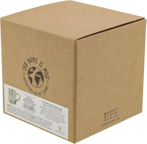 Vista 4 de Taza de gres Our Name is Mud "Dog Hair", 16 oz.