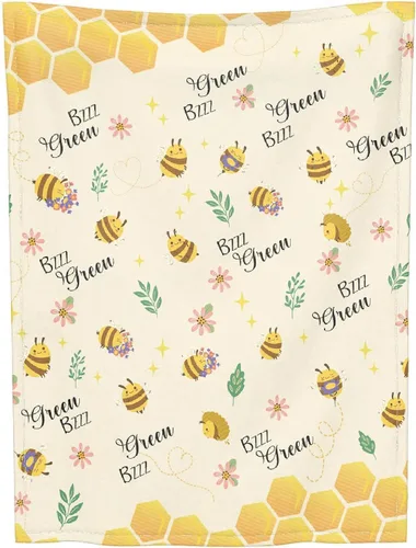 Vista 28 de Manta de franela ligera de abeja, regalos para niñas y mujeres en todas las estaciones, manta para cama, sofá, 30 x 40 pulgadas, para bebé/mascotas