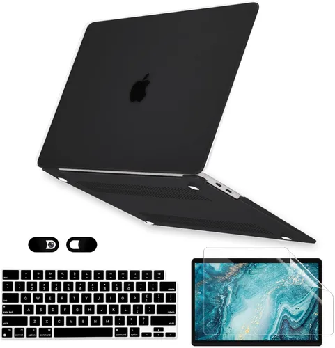 Vista 8 de Funda para MacBook Air de 13 pulgadas para laptop M5 M4 M3 M2 A3449 A3240 A3113 A2681 2026-2022 versión con Touch ID, carcasa rígida de plástico 5 Z