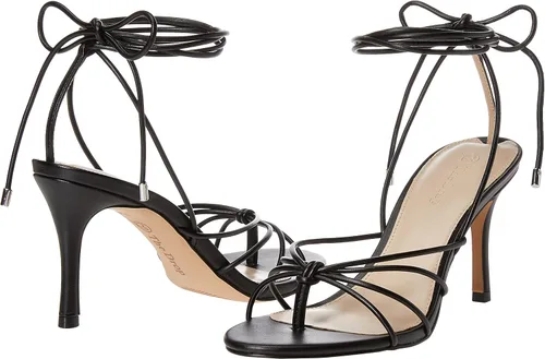Vista 6 de The Drop Sandalias de tacón con tiras y cordones Archie para mujer