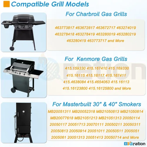 Vista 2 de Taza de grasa universal para parrillas Char-Broil Kenmore al aire libre y otras parrillas similares, taza recogedora de grasa con soporte y paquete